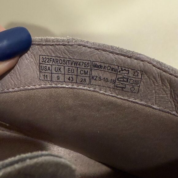 Vionic Tan Ankle Boots with Fringe - Picture 9 of 13